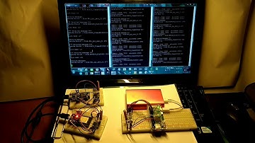 LoRa 半雙工 互傳資料 - ESP8266/ESP32/Raspberry_Pi