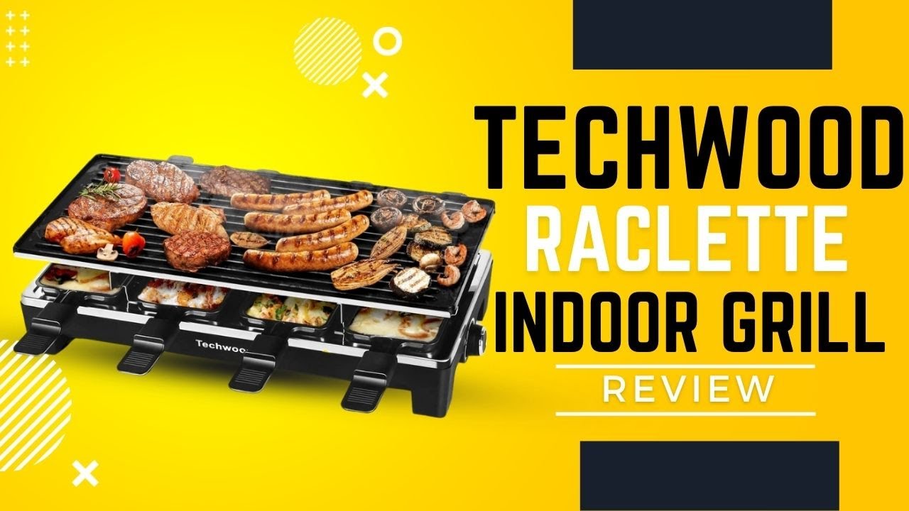 Indoor Smokeless Grill, Techwood 1500W Electric Indoor Grill with