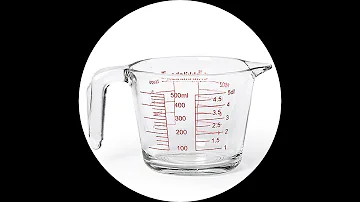 Comment mesurer 8 cl d'eau ?