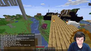 Technoblade Channels the Spirits of Dead Cows and Attacks GeorgeNotFound (Dream SMP)