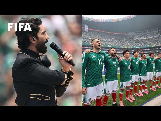 Alejandro Fernández Sings Mexico's National Anthem | FIFA World