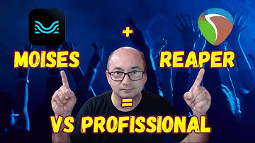 VS Profissional com o Moises  App e Reaper  - Tutorial completo