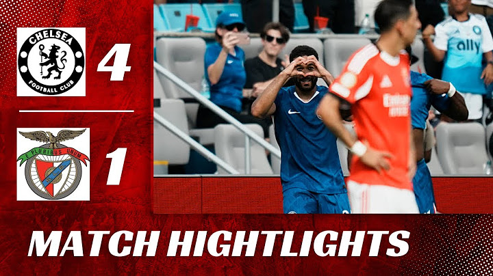 Chelsea vs Benfica | 4 - 0 | FIFA Club World Cup