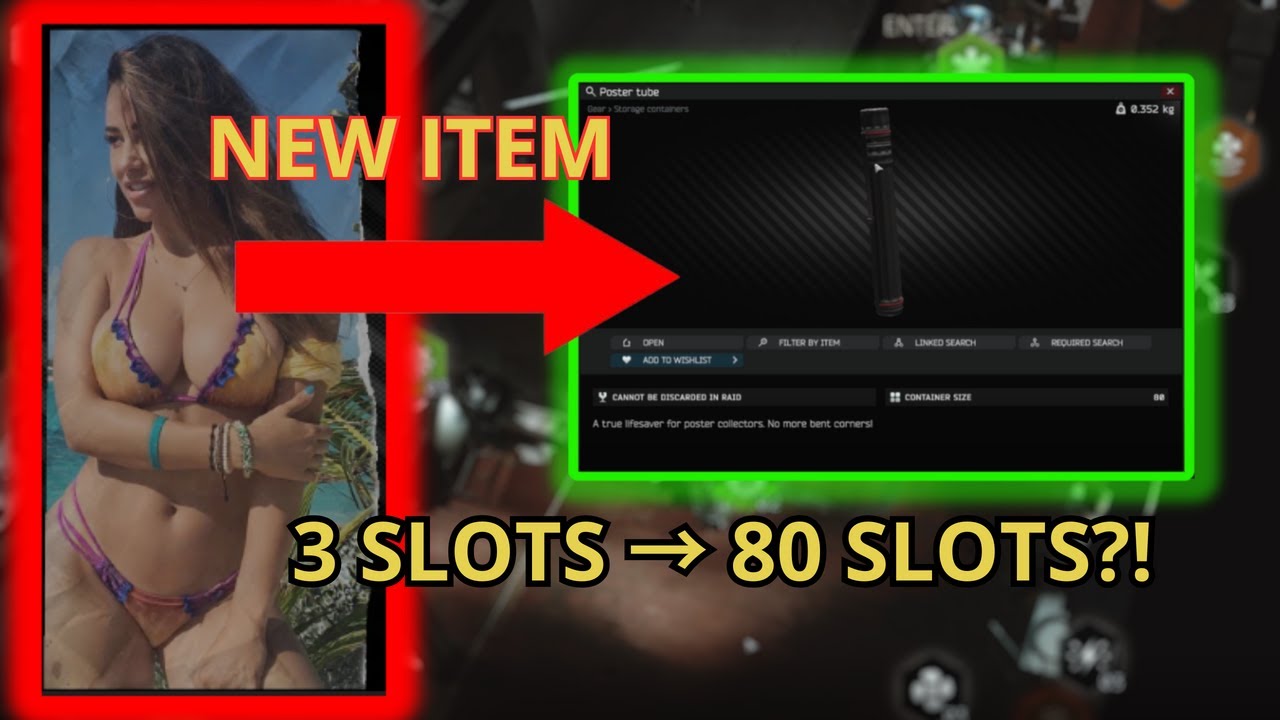 NEW Poster Tube Case Explained (80 Slots in 3 Slots) | Patch 1.0.2.0