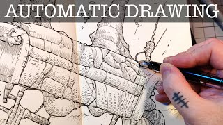 How to Make ANYTHING into an Automatic Drawing! -Weird Couch-