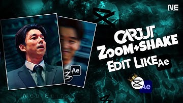 Trending zoom + shake edit like Ae || capcut || nobiedits