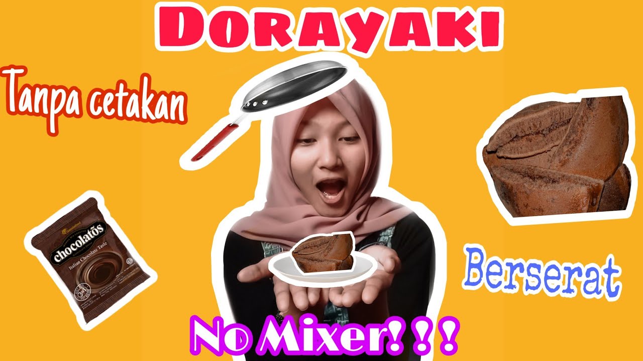 RESEP DORAYAKI SUPER LEMBUT | Anti GAGAL Anti RIBET - YouTube