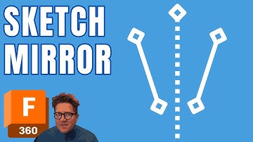Learn Fusion 360 Sketch Mirror – Best Practices & When to Use It