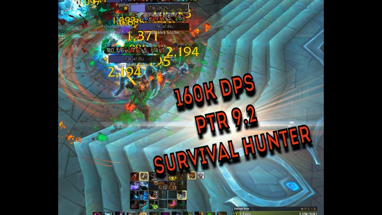 Surv Hunter 160k  +20 The Necrotic Wake (PTR 9.2)