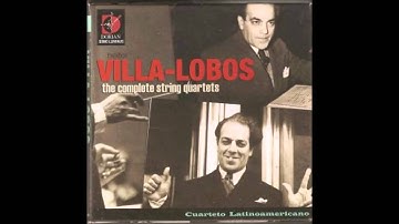 VILLA LOBOS String Quartet No. 5 (1931) - Complete