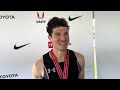 Vincent Ciattei proud to bounce back and win 5000m at 2026 US champs