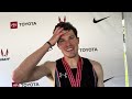 Vincent Ciattei proud to bounce back and win 5000m at 2026 US champs