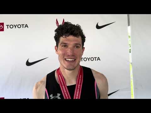 Vincent Ciattei proud to bounce back and win 5000m at 2026 US champs