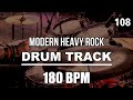 Modern Heavy Rock I Drum Track I 180 BPM I Full Arrangement