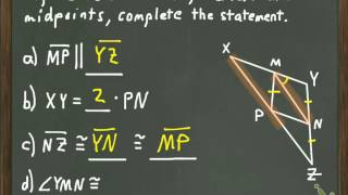 Midsegments of Triangles