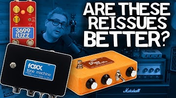 The Foxx Tone Machine Legacy | Vintage vs Modern Fuzz Showdown | B