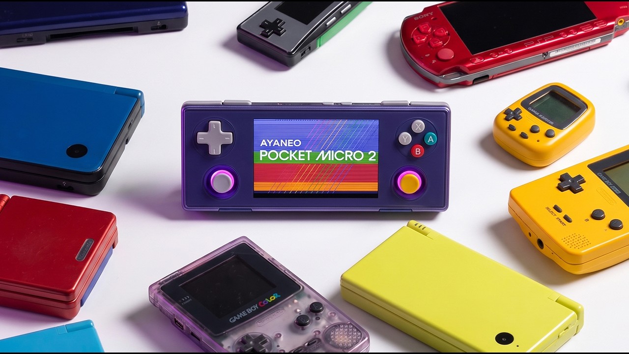 AYANEO Pocket Micro 2! The Ultimate Game Boy Micro Upgrade?