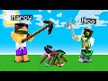 SFIDO I MIEI AMICI con i 100 NUOVI PICCONI *ILLEGALI* DI MINECRAFT