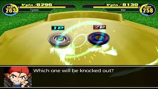 Tyson Vs Kai Beyblade V-Force Super Tournament Battle