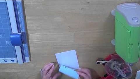 Cuttlebug Embossing Folders Video #1