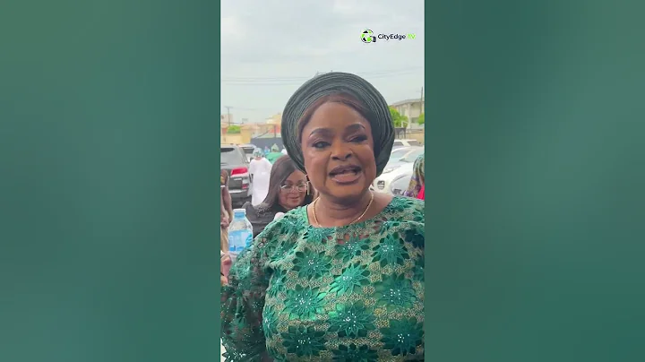 ACTRESS TOYOSI ADESANYA AT LAIDE BAKARE MOTHER 70TH BIRTHDAY CELEBRATION