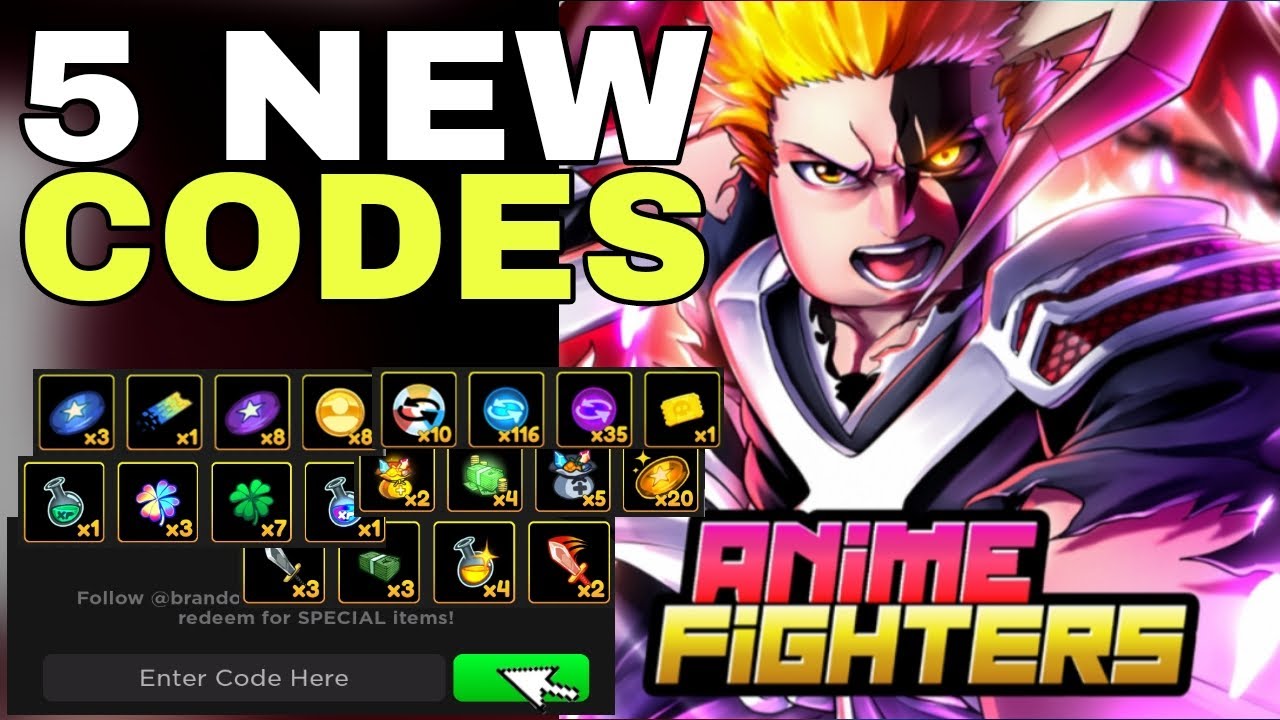 New Update* Anime fighters simulator codes, Anime fighters codes