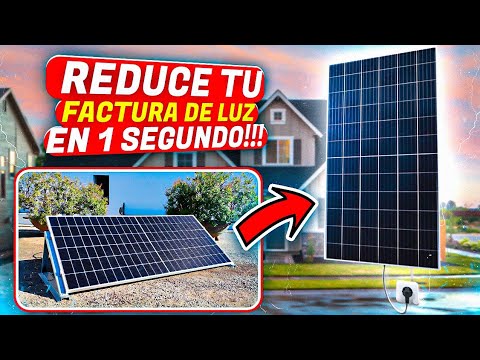 😍Kit Solar Barato para El Balcón de tu Casa  Mejor kit solar para Sitios  Pequeños 