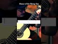 House of the Rising Sun - with TAB #shorts