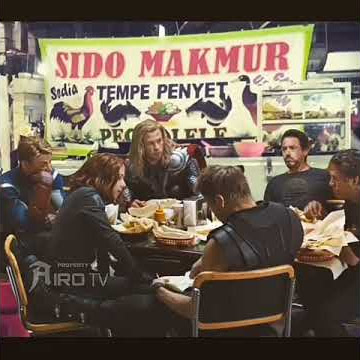 AVENGERS Makan Di Warung Padang, Auto Ngakak !!
