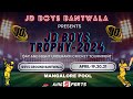 Jd boys trophy2024  day  night underarm cricket tournment  mangalore pool match  final day