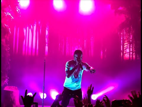 Kid Cudi Live - Concert Intro - \'Baptized In Fire\' 2017