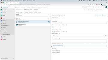 Pass variables and parameters between build and release pipelines on Azure DevOps