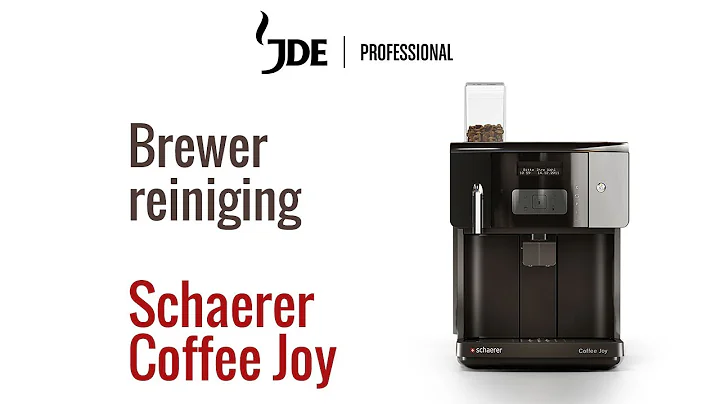 Brewer reinigen van Schaerer Coffee Joy - Jacobs D...