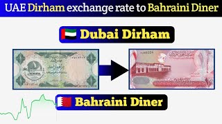 How Much 1 Dubai Dirham Rate In Bahraini Diner Dubai Currency To Bahraini Diner Uae News