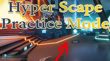 How to enter shooting range in hyper scape | Hyper scape practice mode