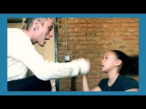 Machine Gun Kelly Raps With His Daughter