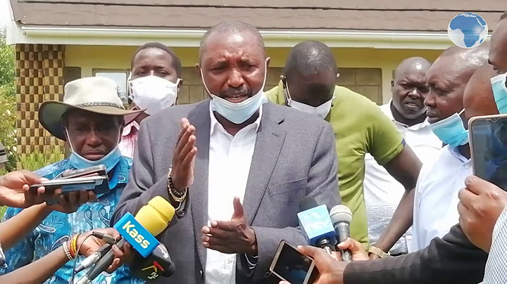 Oscar Sudi, Kimani Ngunjiri vow to support Uhuru until his term ends in 2022