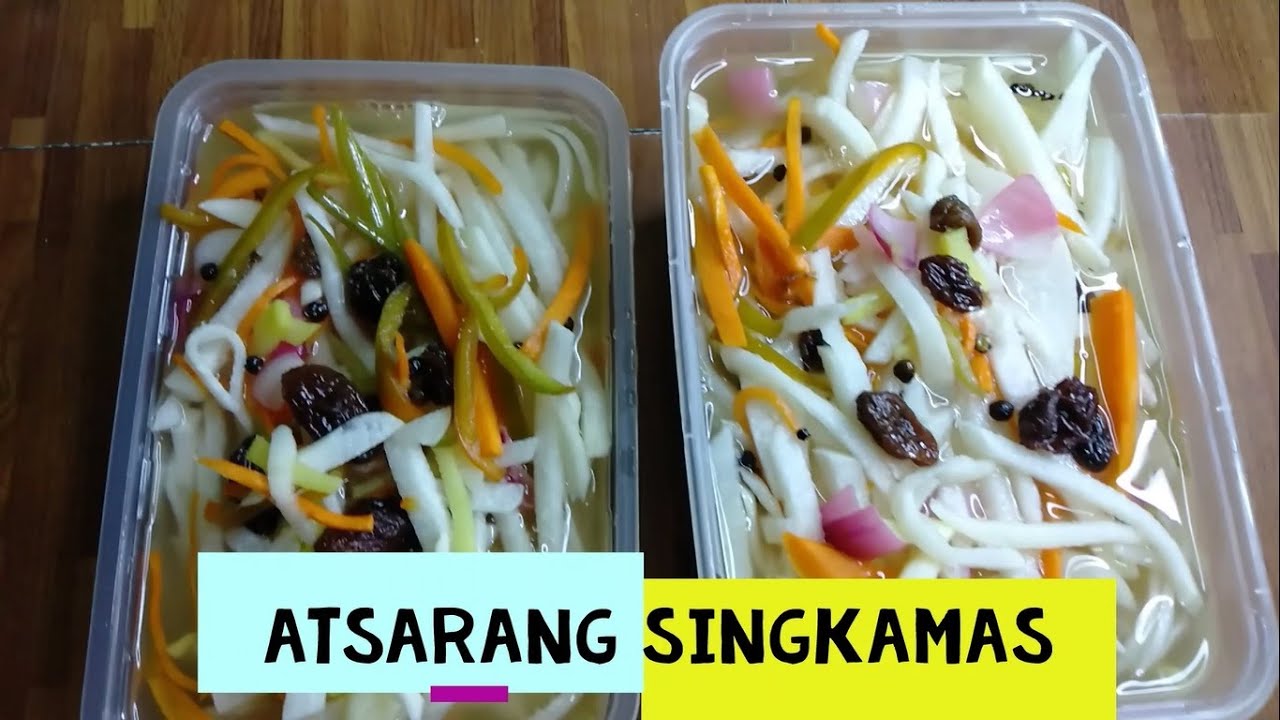 Atsarang Singkamas Pickled Jicama Homemade Appetizer YouTube