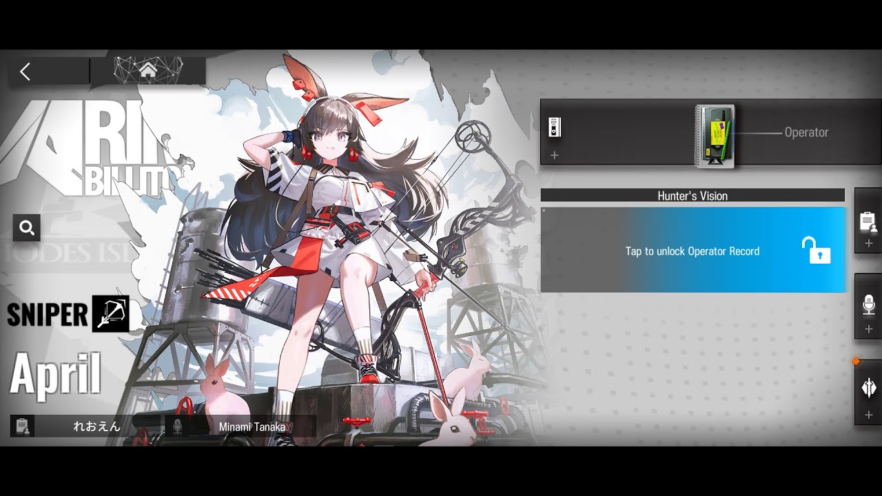Arknights / Operator Records / April YouTube