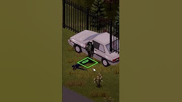 WTF?   #shorts #projectzomboid #zomboid #short #bug #lucky