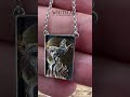 Whitelake. Кулон «Девушка и Волк» в виде карты Таро (код на сайте 2717)