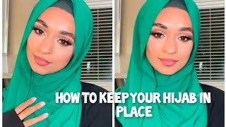 How To Keep Your Hijab In Placehow To Fix Hijab