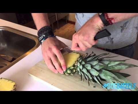 Super snel en simpel een ananas snijden | DoedatZelf