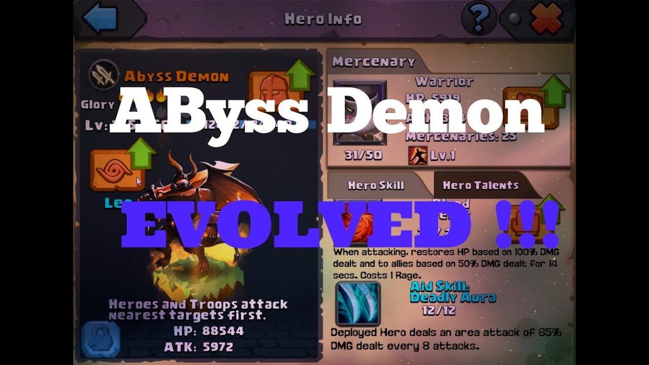 Abyss Demon Clash of Lords 2- Abyss Demon-