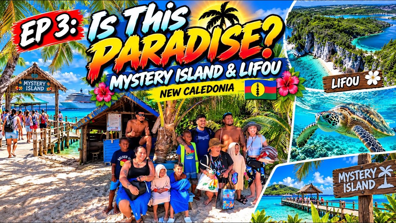 EP 3: TWO ISLANDS, ONE EPIC ADVENTURE! 🐢🏝️ | Mystery Island & Lifou