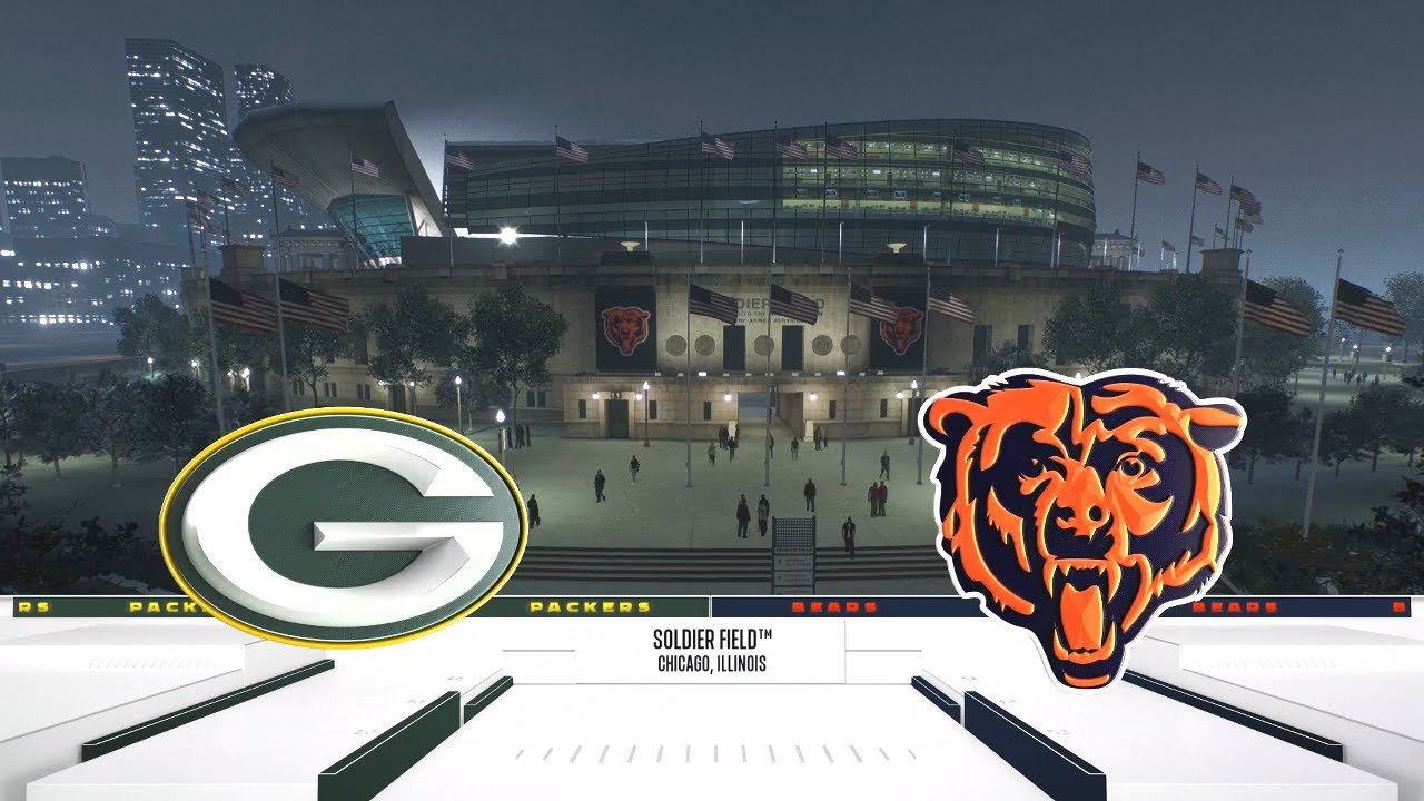 Madden NFL 26 - Green Bay Packers Vs Chicago Bears PS5 Simulation NFC Wildcard Playoffs