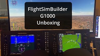 FlightSimBuilder G1000 Unboxing | Glass Panel Avionics | Flight Sim Setup