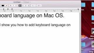 Video learning. this will show you how to add keyboard language on mac
os. please like and subscribe my video.
https://www./channel/ucgnorzw...