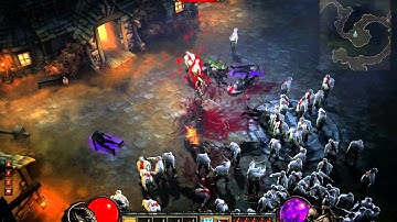Diablo III Emulated (Killing zombies in New Tristram)