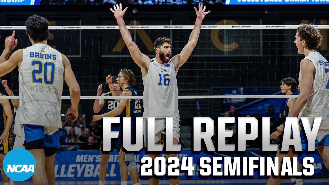 UCLA vs UC Irvine 2024 NCAA mens volleyball semifinals  FULL REPLAY